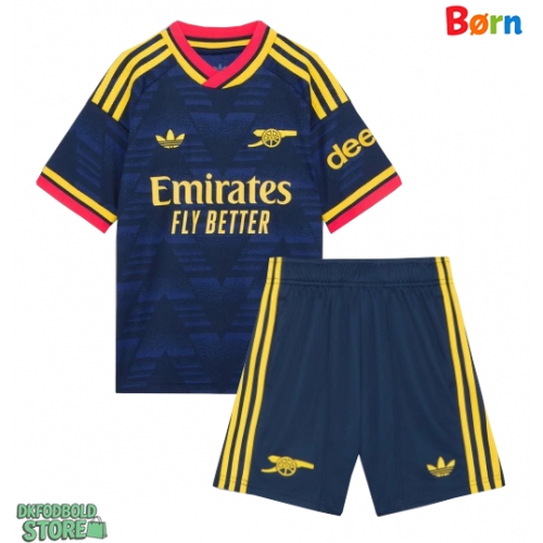 Arsenal William Saliba #2 Replika Babytøj Udebanesæt Børn 2026-27 Kortærmet (+ Korte bukser)